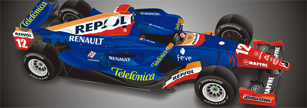 Racing Engineering | World Champion Giorgio Pantano GP2 Car 